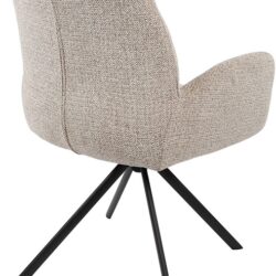 Charles armstoel draaipoot 360 in interieur met tafel en stoelen