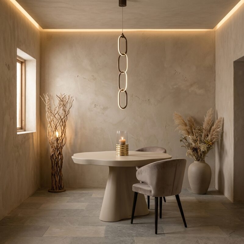 Hanglamp Lacey in brons met uniek design voor elk interieur