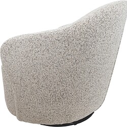 Moderne Mokana lounge stoel met zachte bekleding, ideaal voor comfortabel relaxen in huis of kantoor.