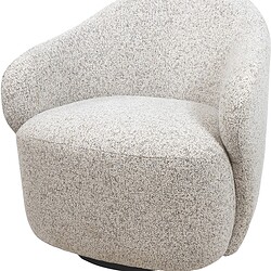 Moderne Mokana lounge stoel met comfortabele, ronde vorm en zachte bekleding, perfect voor een stijlvolle en gezellige zithoek.