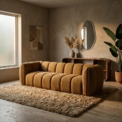 Sofa Cubetto - mustard