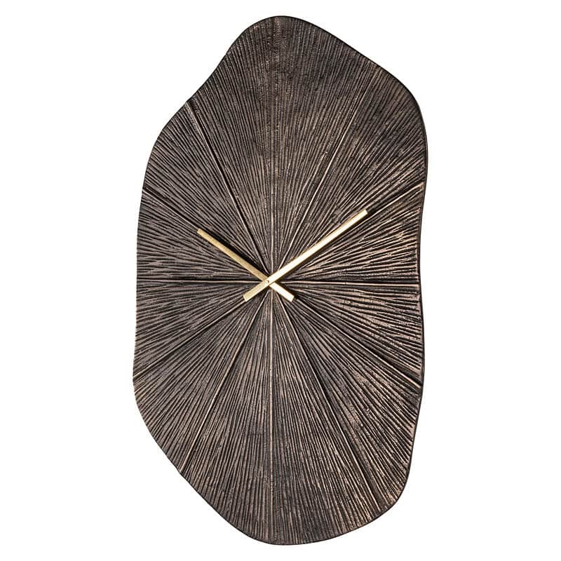 Klok Livine bronze, detailfoto
