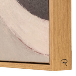Wall art Tatu left brown