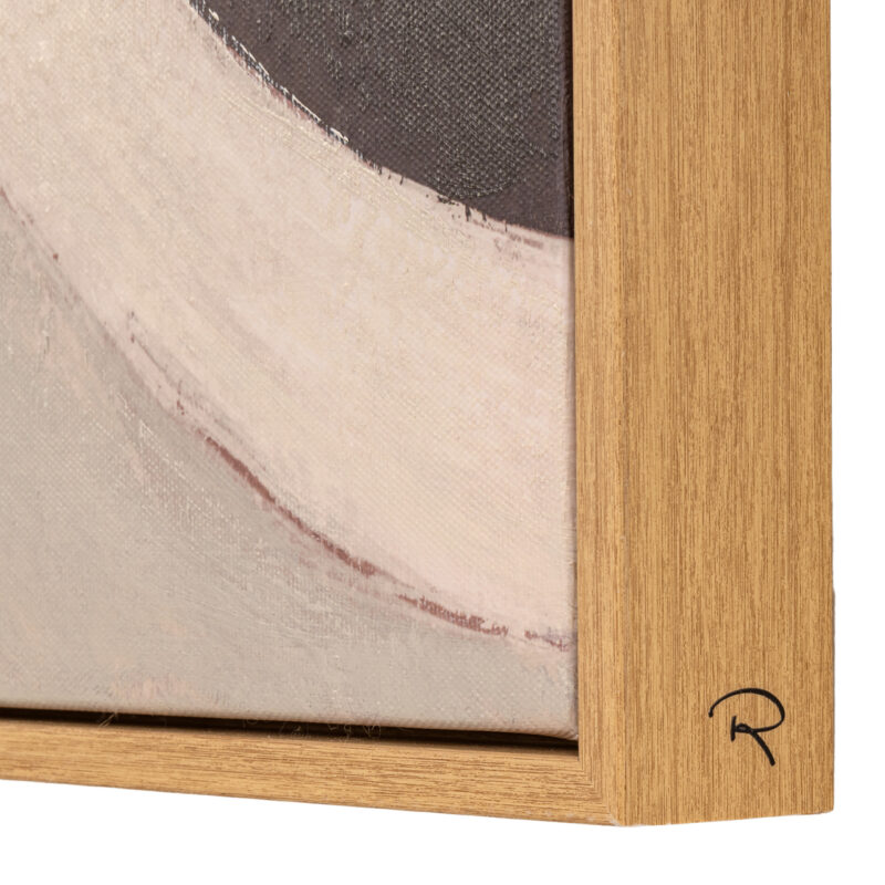 Wall art Tatu left brown