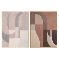 Wall art Tatu left brown