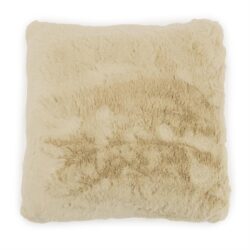 Zacht beige kunstbont vloerkleed voor een warme en gezellige sfeer in huis. Perfect voor woonkamer, slaapkamer of zithoek, voegt luxe en comfort toe aan elk interieur.