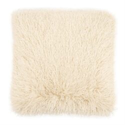 Luxe, zachte crèmekleurige vloerkussen van Mokana meubelen, perfect voor comfort en stijl in elke woonkamer.
