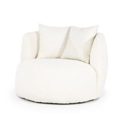 Louis-Sessel mit Kissen – beige Spark, von Eleonora, Hauptfoto