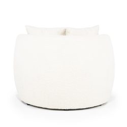 Louis-Sessel mit Kissen – beige Spark, von Eleonora, Detailfoto 4