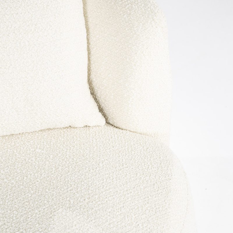 Louis-Sessel mit Kissen – beige Spark, von Eleonora, Detailfoto 6