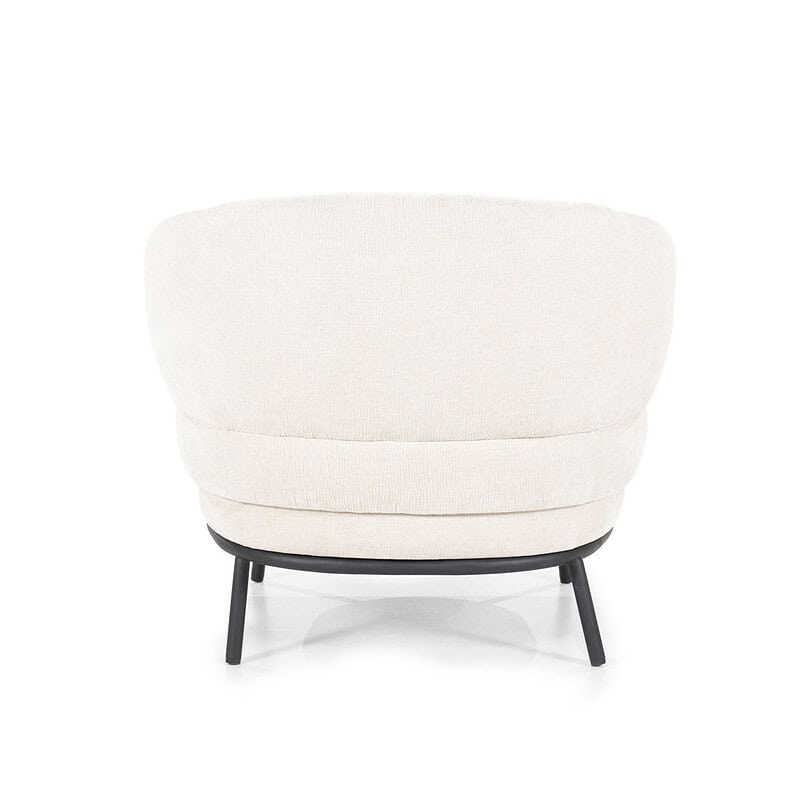 Sessel David Beige Safari von Eleonora, Detailfoto 4