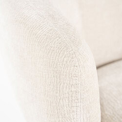 Sessel David Beige Safari von Eleonora, Detailfoto 7