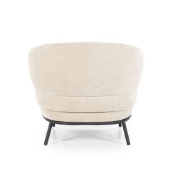 Fauteuil David Taupe Safari, van Eleonora, detailfoto 5