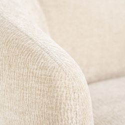 Fauteuil David Taupe Safari, van Eleonora, detailfoto 8