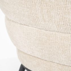 Fauteuil David Taupe Safari, van Eleonora, detailfoto 11