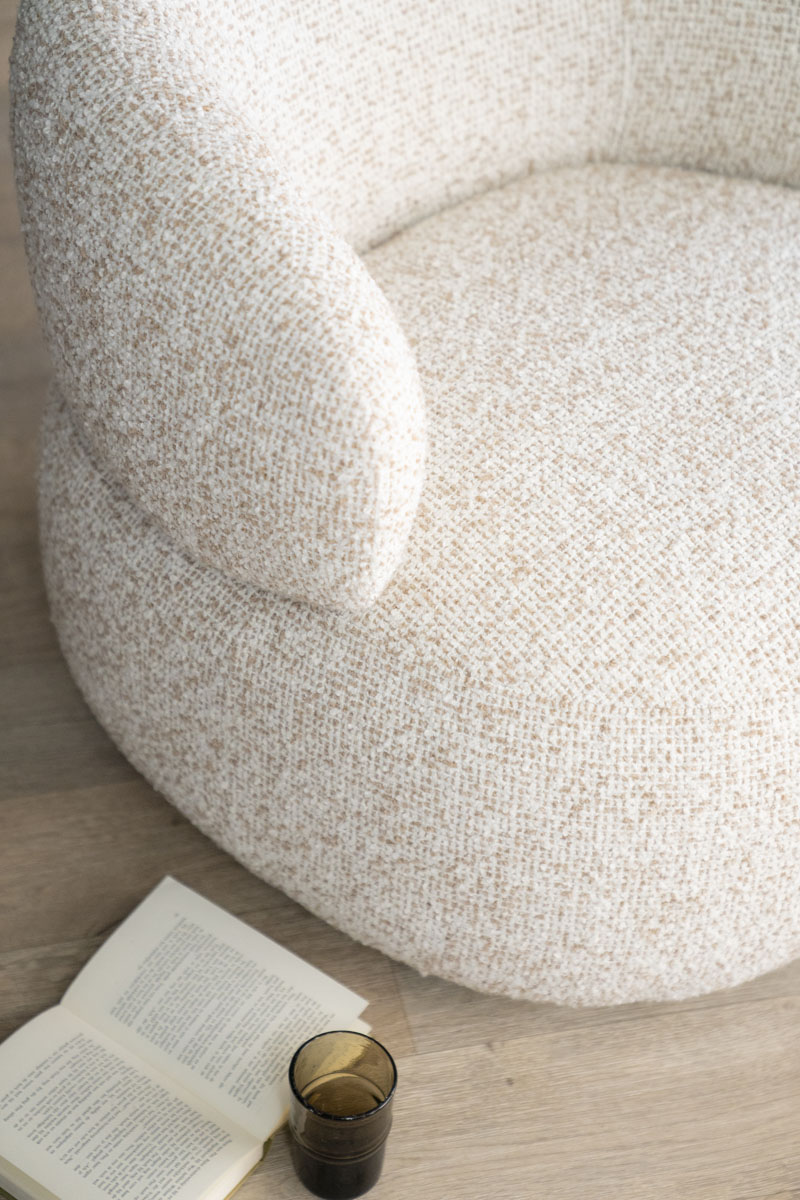 Fauteuil Maeve - beige Maywood, van Eleonora, detailfoto 6