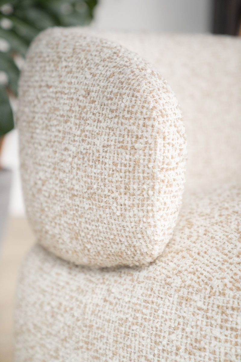 Fauteuil Maeve - beige Maywood, van Eleonora, detailfoto 4