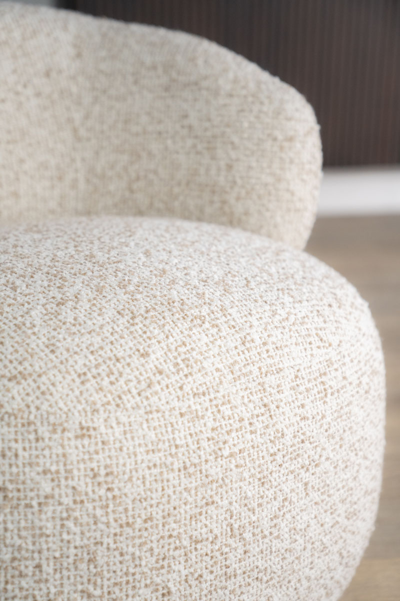 Fauteuil Maeve - beige Maywood, van Eleonora, detailfoto 5
