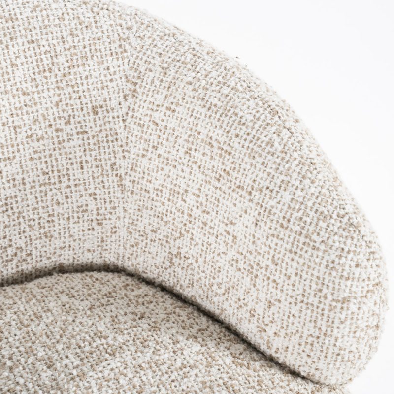 Fauteuil Maeve - beige Maywood, van Eleonora, detailfoto 11