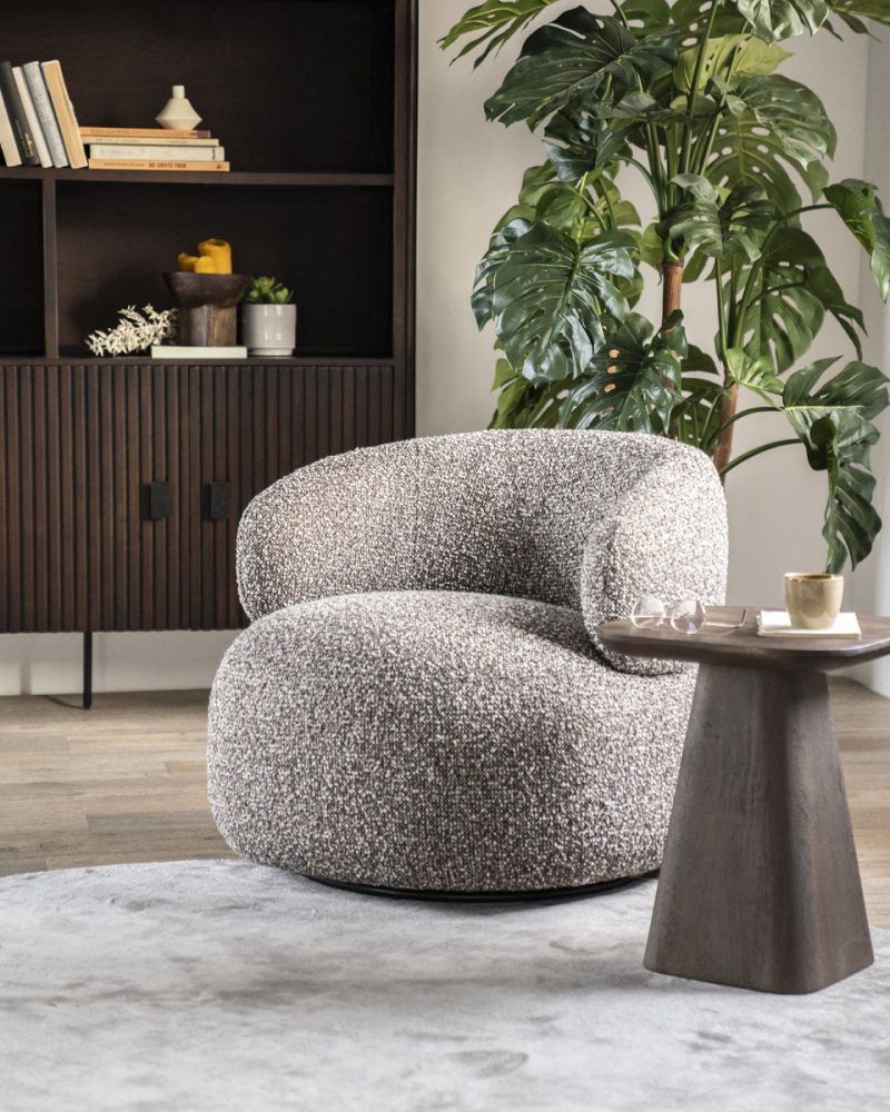 Sessel Maeve – Taupe Maywood, von Eleonora, Detailfoto 2