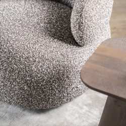 Sessel Maeve – Taupe Maywood, von Eleonora, Detailfoto 3