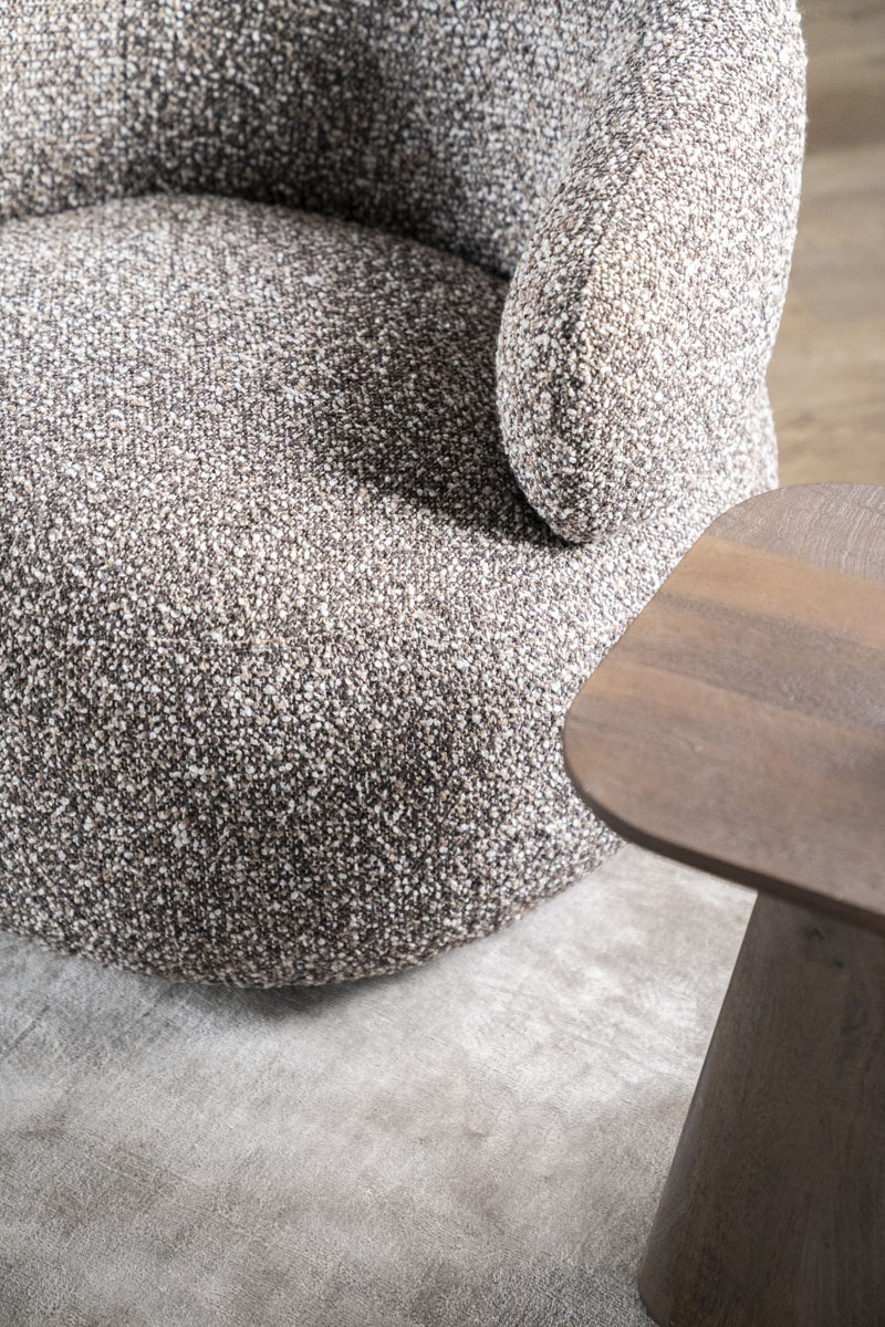 Sessel Maeve – Taupe Maywood, von Eleonora, Detailfoto 3