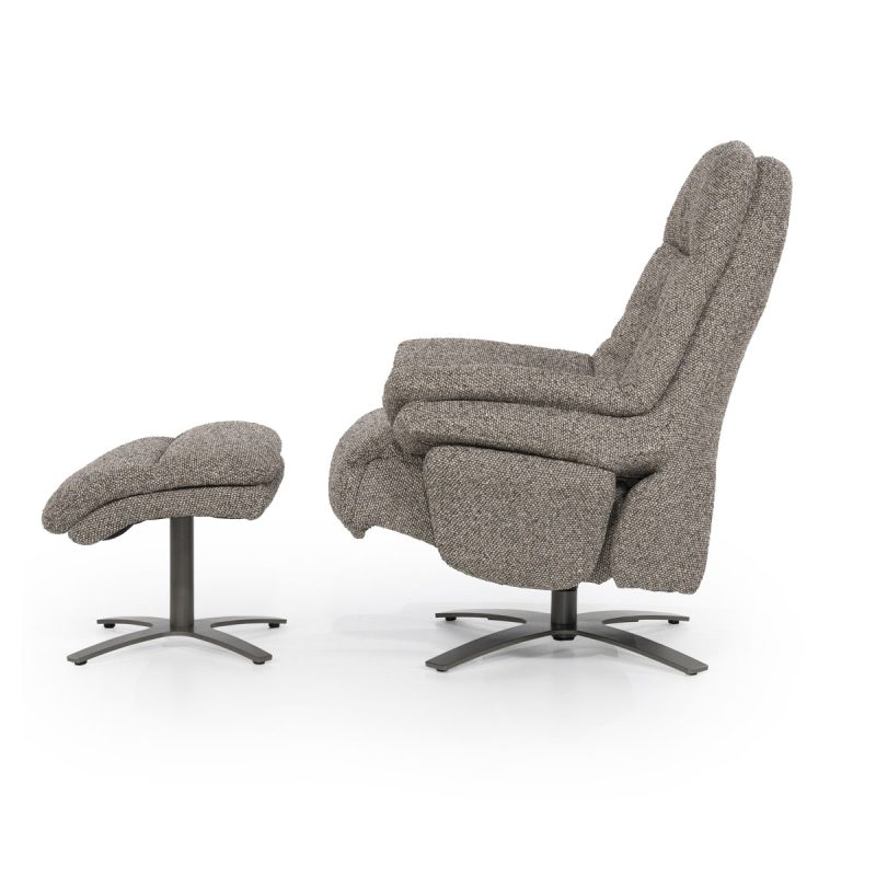 Sessel Caleb – Taupe Salerno, von Eleonora, Detailfoto 2