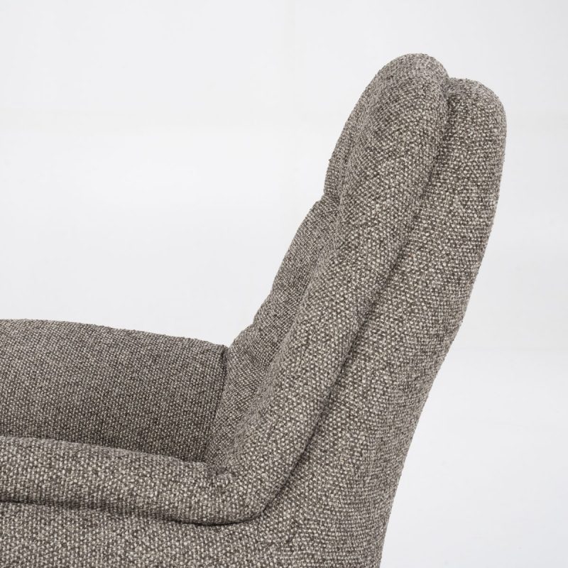 Sessel Caleb – Taupe Salerno, von Eleonora, Detailfoto 6
