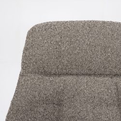 Sessel Caleb – Taupe Salerno, von Eleonora, Detailfoto 8