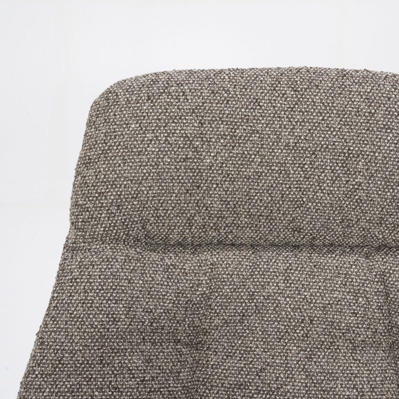 Sessel Caleb – Taupe Salerno, von Eleonora, Detailfoto 8