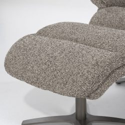 Sessel Caleb – Taupe Salerno, von Eleonora, Detailfoto 11