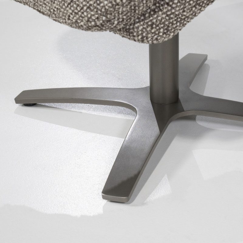 Sessel Caleb – Taupe Salerno, von Eleonora, Detailfoto 12