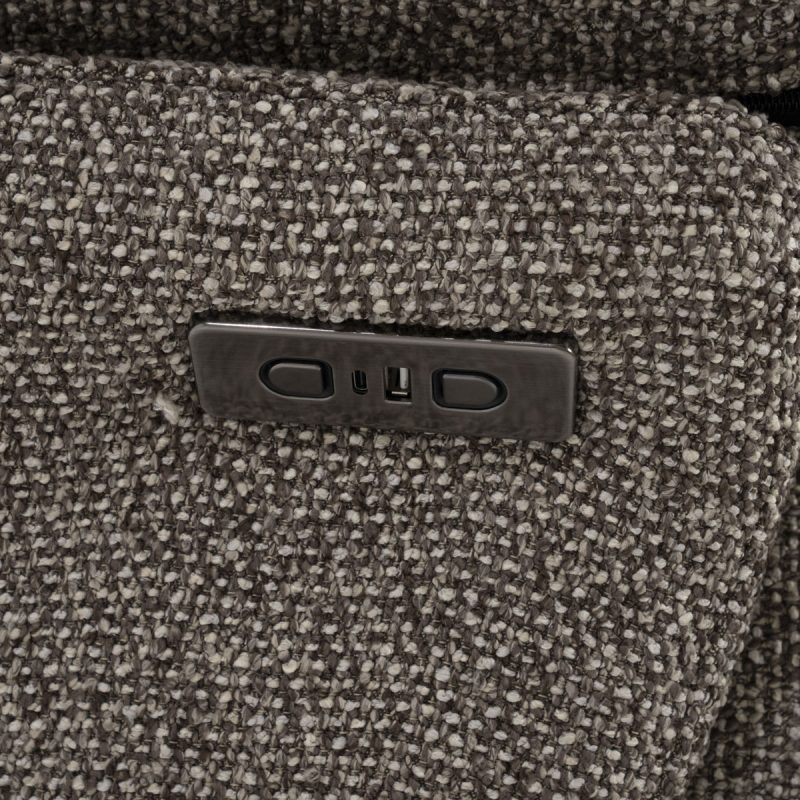 Sessel Caleb – Taupe Salerno, von Eleonora, Detailfoto 14
