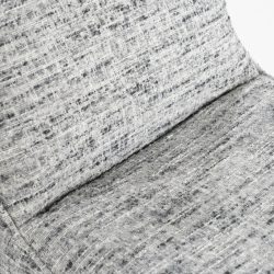 Fauteuil Loys grijs Barkley, van Eleonora, detailfoto 6