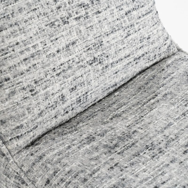 Fauteuil Loys grijs Barkley, van Eleonora, detailfoto 6