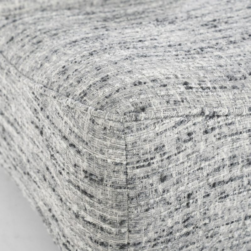 Fauteuil Loys grijs Barkley, van Eleonora, detailfoto 7