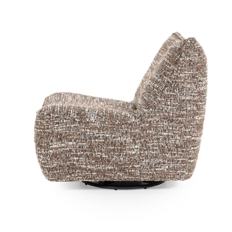 Fauteuil Loys - bruin Barkley, van Eleonora, detailfoto 2
