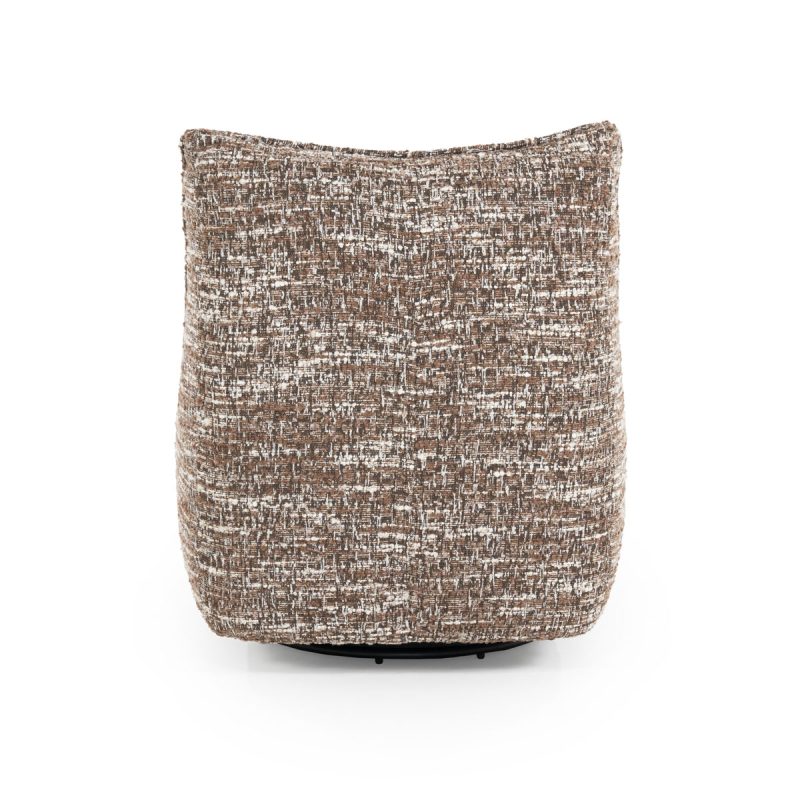 Fauteuil Loys - bruin Barkley, van Eleonora, detailfoto 3