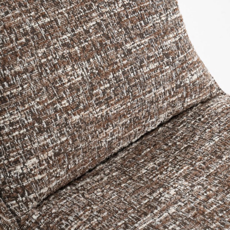 Fauteuil Loys - bruin Barkley, van Eleonora, detailfoto 6