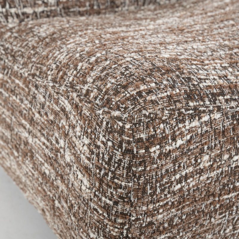 Fauteuil Loys - bruin Barkley, van Eleonora, detailfoto 7