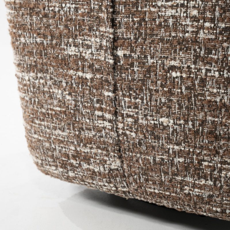 Fauteuil Loys - bruin Barkley, van Eleonora, detailfoto 9