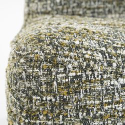 Fauteuil Loys Groen Barkley, van Eleonora, detailfoto 9