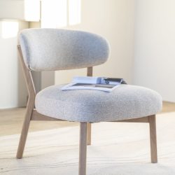 Fauteuil Mikky naturel - beige Moon, van Eleonora, detailfoto 2