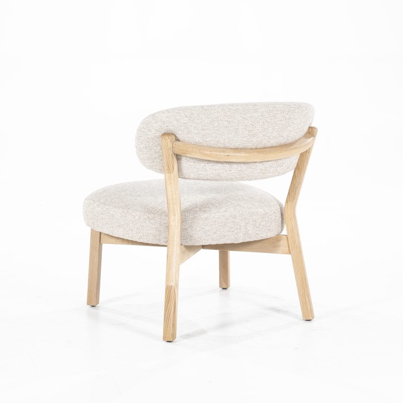 Fauteuil Mikky naturel - beige Moon, van Eleonora, detailfoto 8