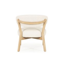 Fauteuil Mikky naturel - beige Moon, van Eleonora, detailfoto 10