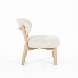 Fauteuil Mikky naturel - beige Moon, van Eleonora, detailfoto 12