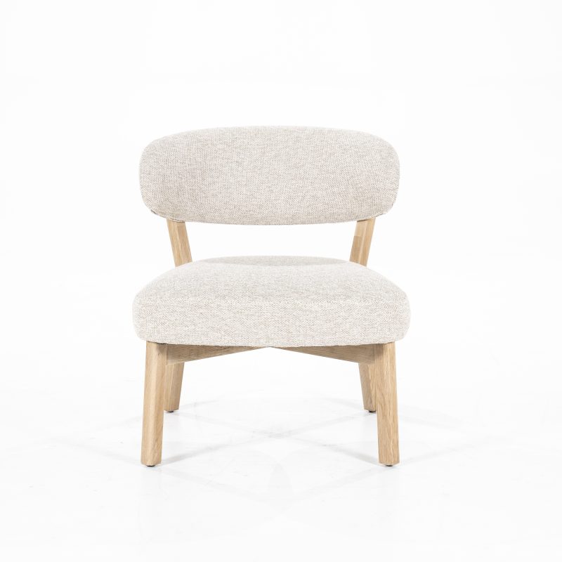 Fauteuil Mikky naturel - beige Moon, van Eleonora, detailfoto 15
