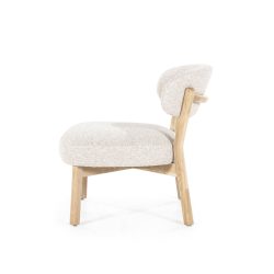 Fauteuil Mikky naturel - taupe Moon, van Eleonora, detailfoto 5
