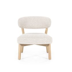 Fauteuil Mikky naturel - taupe Moon, van Eleonora, detailfoto 7