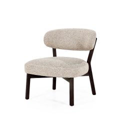 Fauteuil Mikky bruin - taupe Moon, van Eleonora, hoofdfoto